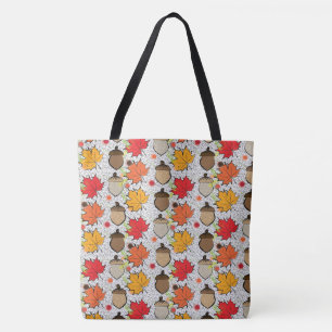 Bolsa Tote Bolotas e folhas VII