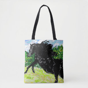 Bolsa Tote Bolsa: BLACK STALLION