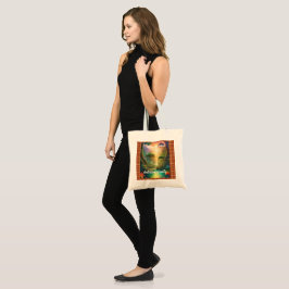 Bolsa Tote "Bolsa do Mundo Alienígena - O Estilo Cósmico Enco