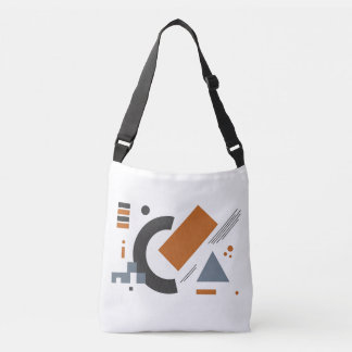 Bolsa Tote Bolsa transversal Design Geométrico