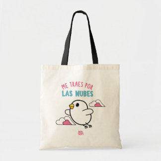 Bolsa Tote Bolso De Tela Mostropi │Me traes por las nubes