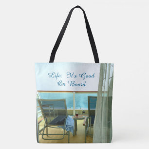 Bolsa Tote Bom a bordo de náutico feito sob encomenda