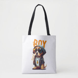 Bolsa Tote Bom Cachorro Cachorro Bonito