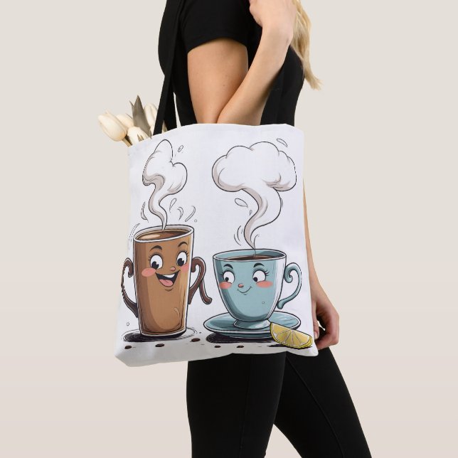 Bolsa Tote bom dia (Close Up)