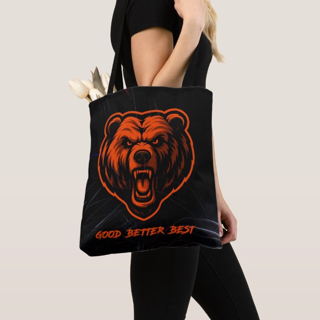 Bolsa Tote Bom Melhor Ótimo Nunca Deixe Descansar (Close Up)