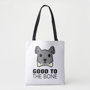 Bolsa Tote Bom para o Osso, Cachorro