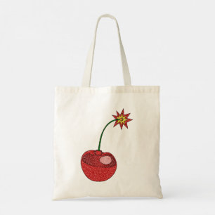 Bolsa Tote Bomba de Cherry com brilho