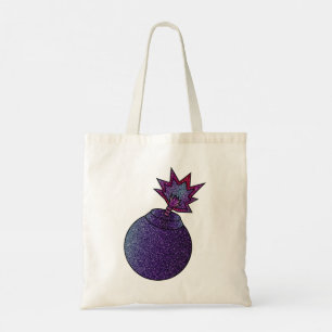 Bolsa Tote Bomba Glitter Galaxy