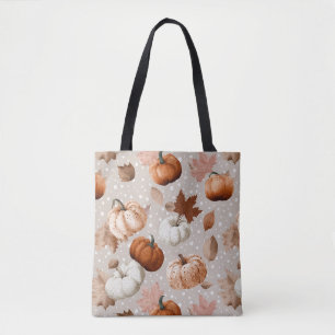 Bolsa Tote Bombas de outono Russas e Folhas de outono (2)