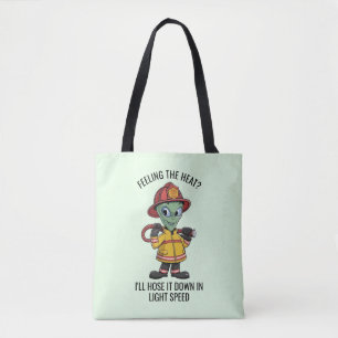 Bolsa Tote Bombeiro alienígena