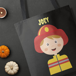 Bolsa Tote Bombeiro Bombeiro Trecho de Halloween