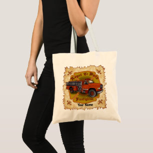 Bolsa Tote Bombeiros fiéis ao Caminhão de Bombeiros