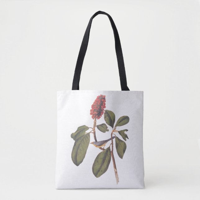 Bolsa Tote Bonaparte Flycatcher Canada Warbler Audubon Bird (Frente)