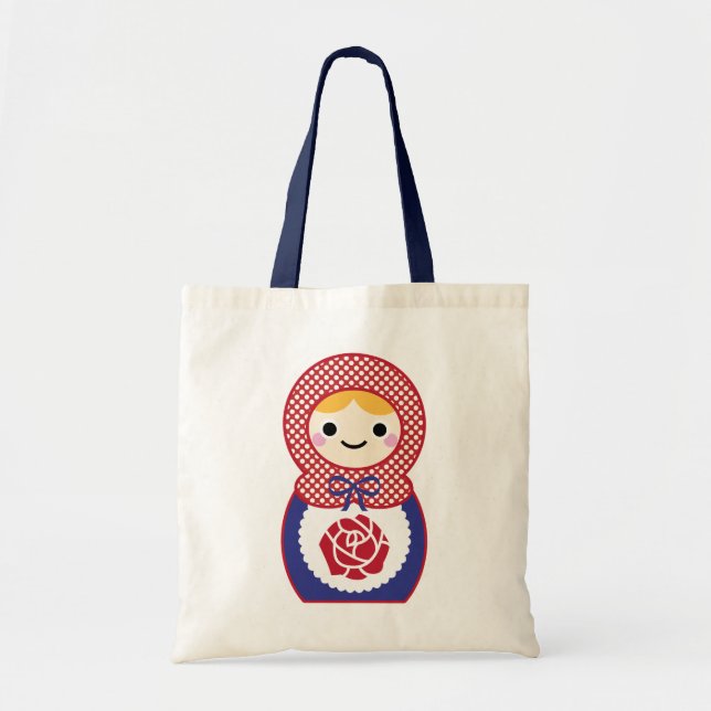 Bolsa Tote Boneca de Matryoshka (Frente)