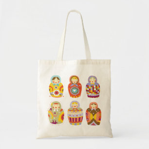 Bolsa Tote Bonecas do russo