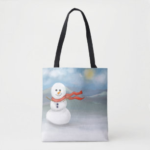 Bolsa Tote Boneco de neve