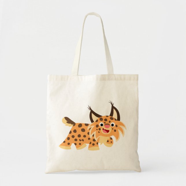Bolsa Tote Bonita animação faciosa Bobcat Bag (Frente)