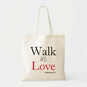 Bolsa Tote Bonita caminhada apaixonada