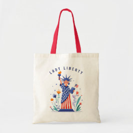 Bolsa Tote Bonita Estátua da Liberdade NYC