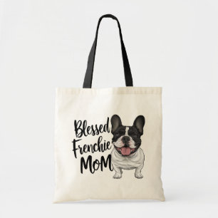 Bolsa Tote Bonita frenética Mãe Branca Francês Raposa Cachorr