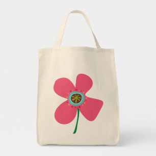 Bolsa Tote Bonita Pop de Cintura Rosa, Flor de Verão