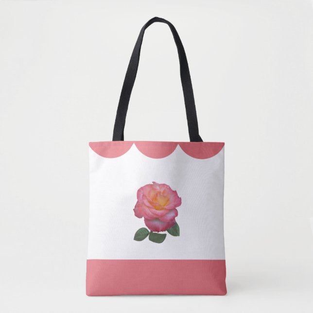 Bolsa Tote Bonita Rosa (Frente)