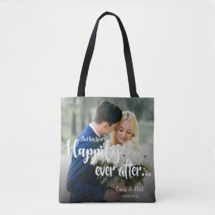 Bolsa Tote Bonitas Viveram Felizes Depois Do Casamento De Fot