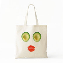 Bonito Avocado Face Verde Vermelho 4Rita