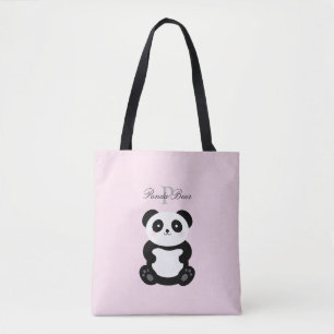 Bolsa Tote Bonito Bebê Banda Bear Monograma
