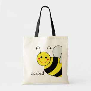 Bolsa Tote Bonito Bumble a abelha personalizada