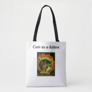 Bolsa Tote Bonito como um gatinho