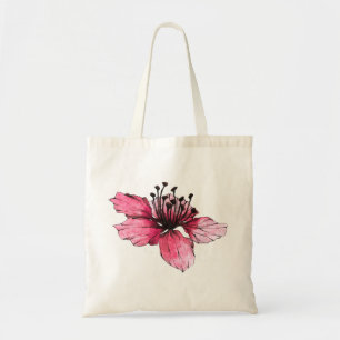 Bolsa Tote Bonito Corante Floral Decorativo Tote Bag Design
