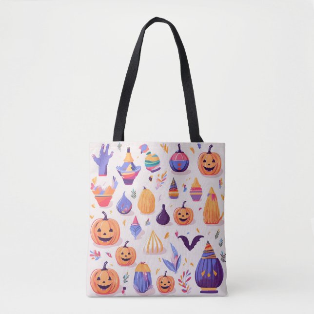 Bolsa Tote Bonito Halloween (Frente)