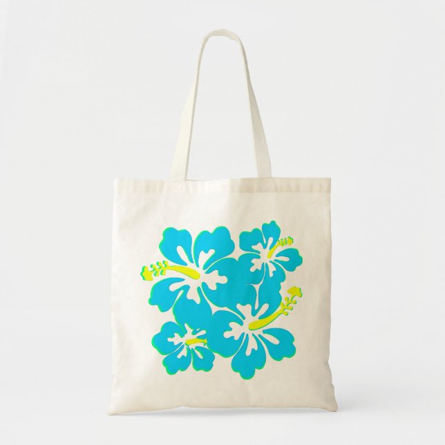 Bolsa Tote Bonito Hibiscus Bag Tropical (Frente)