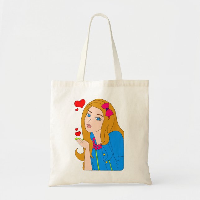 Bolsa Tote Bonito menina (Frente)