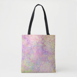 Bolsa Tote Bonito ouro roxo e textura rosa