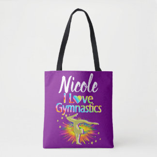 BOLSA TOTE BONITO PÚPULO EU AMO GINÁSTICO DESIGN
