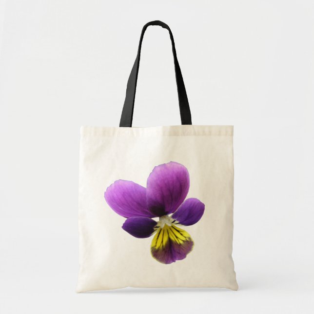 Bolsa Tote Bonito Saco de Tote Pansy (Frente)