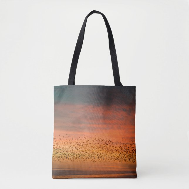 BOLSA TOTE BONITO SOL COM AVES (Frente)