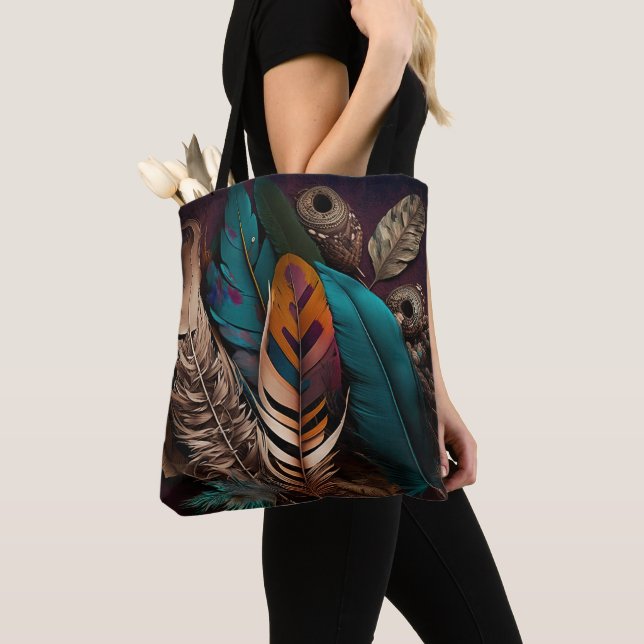 BOLSA TOTE BONITO TERRA TONEADA BOHO PENTHERS (Close Up)