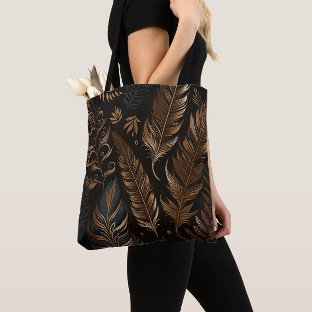 BOLSA TOTE BONITO TERRA TONEADA BOHO PENTHERS (Close Up)