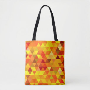 Bolsa Tote Bonito Triângulo padrão I + suas ideias