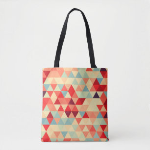 Bolsa Tote Bonito Triângulo Padrão II + suas ideias