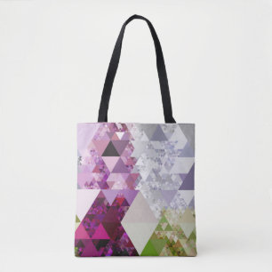 Bolsa Tote Bonito Triângulo padrão IV + suas ideias
