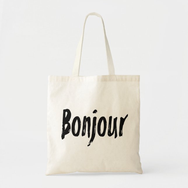 Bolsa Tote Bonjour Tote Bag (Frente)