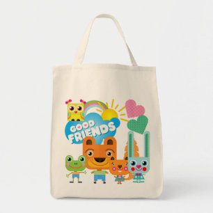 Bolsa Tote Bons Amigos Animais