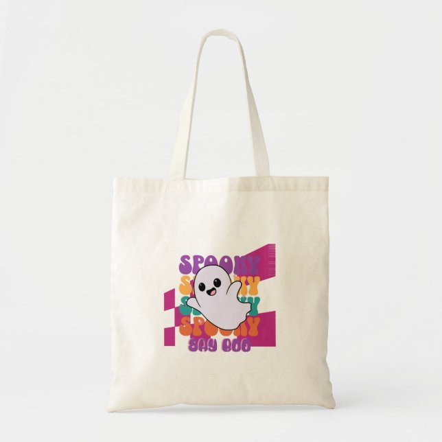 Bolsa Tote Boo Assustador (Frente)