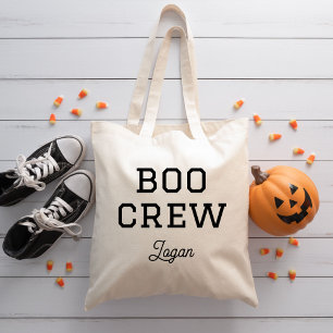 Bolsa Tote Boo Crew Monograma Halloween