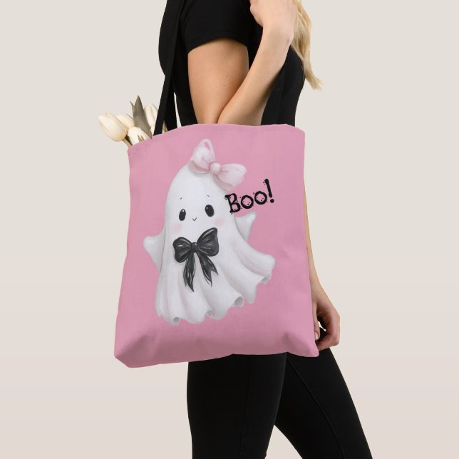 Bolsa Tote Boo em Laços (Close Up)