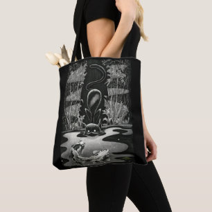 Bolsa Tote Boo Gatinho Vai Pescar Saco De Tota